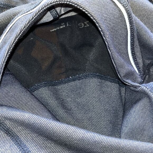 EXCELLENT CONDITION WOMEN’S MEDIUM ZELLA DENIM BLUE FULL ZIP REFLECTIVE JACKET - Picture 7 of 7